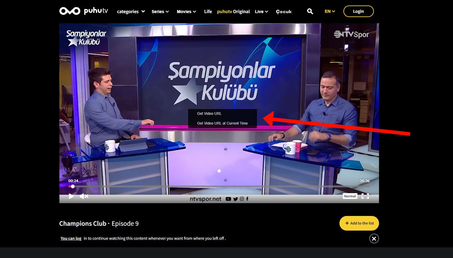 Descargador de vídeos PuhuTV